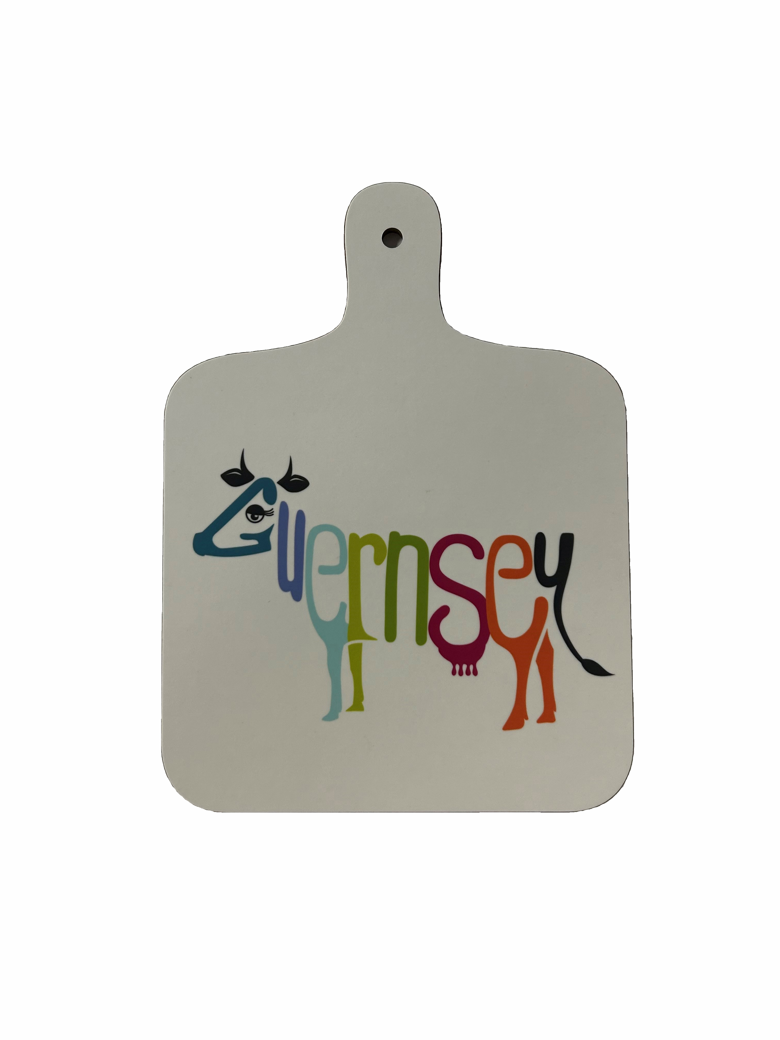 Guernsey Word Chopping Board by Jill Vaudin